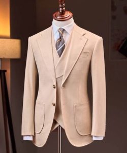 Áo vest be sọc chìm - AV404