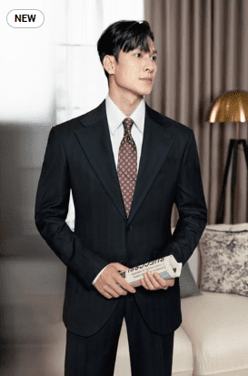 Áo vest đen sọc chìm - AV344 - Ảnh 2