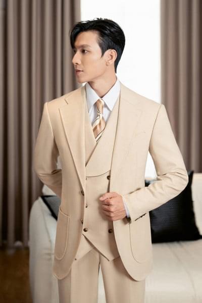 Áo vest be sọc chìm - AV404 - Ảnh 2